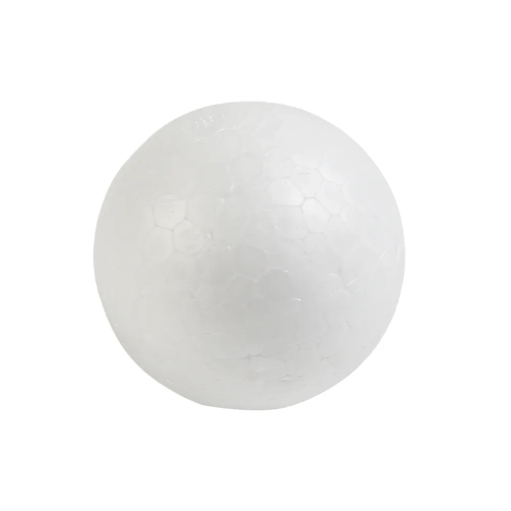 

10pcs Party Solid Foam Ball Polystyrene Balls Round Tree White 20mm-100mm Christmas Party Decorations DIY Supplies