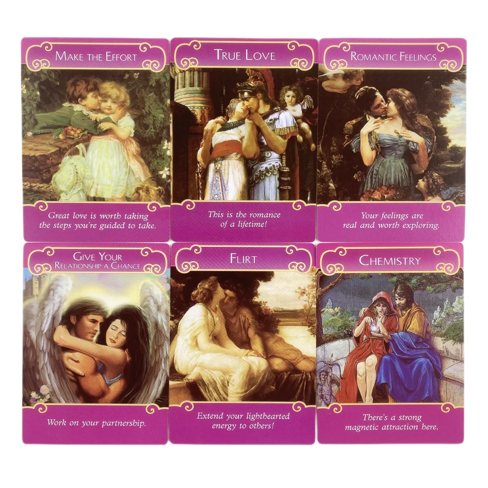 Full English New Romance Angels Oracle Cards Deck Tarot Cards double game By Doreen Virtue Out Of Print