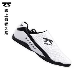 Firmway profesjonalne buty Taekwondo Unisex miękkie podeszwy dla dzieci Kung Fu wygodne męskie damskie buty Tai Chi Karate białe Sneakes