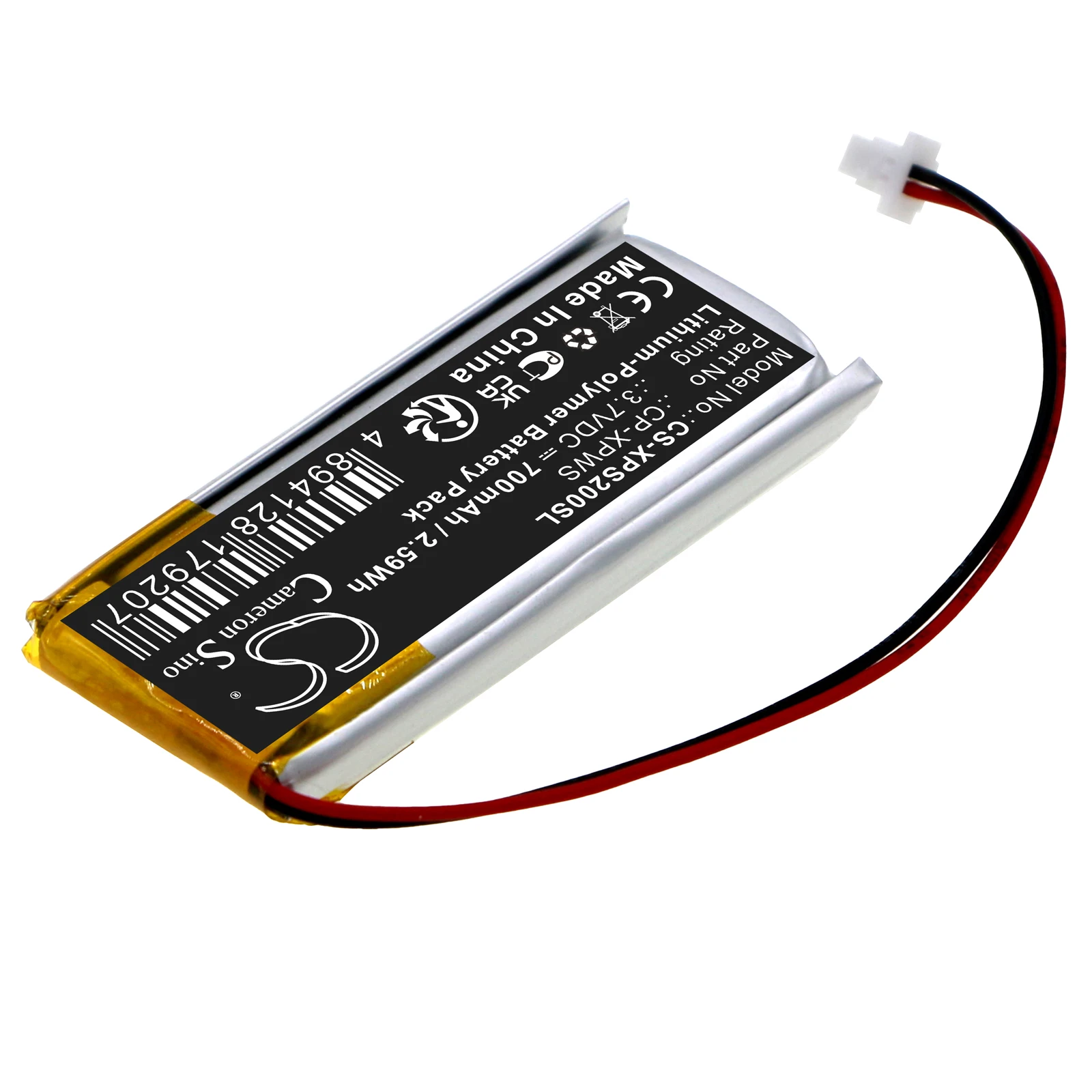 CS-XPS200SL Batteria 3,7 V 700 mAh CP-XPWS per XP Deus WS1, WS2, WS3, WS4, WS5, MI-4 Pinpointers, MI-6 Pinpointer + TOOL