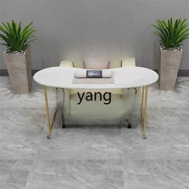 LTT removable manicure table single-layer Japanese manicure sofa table with wheels modern and simple