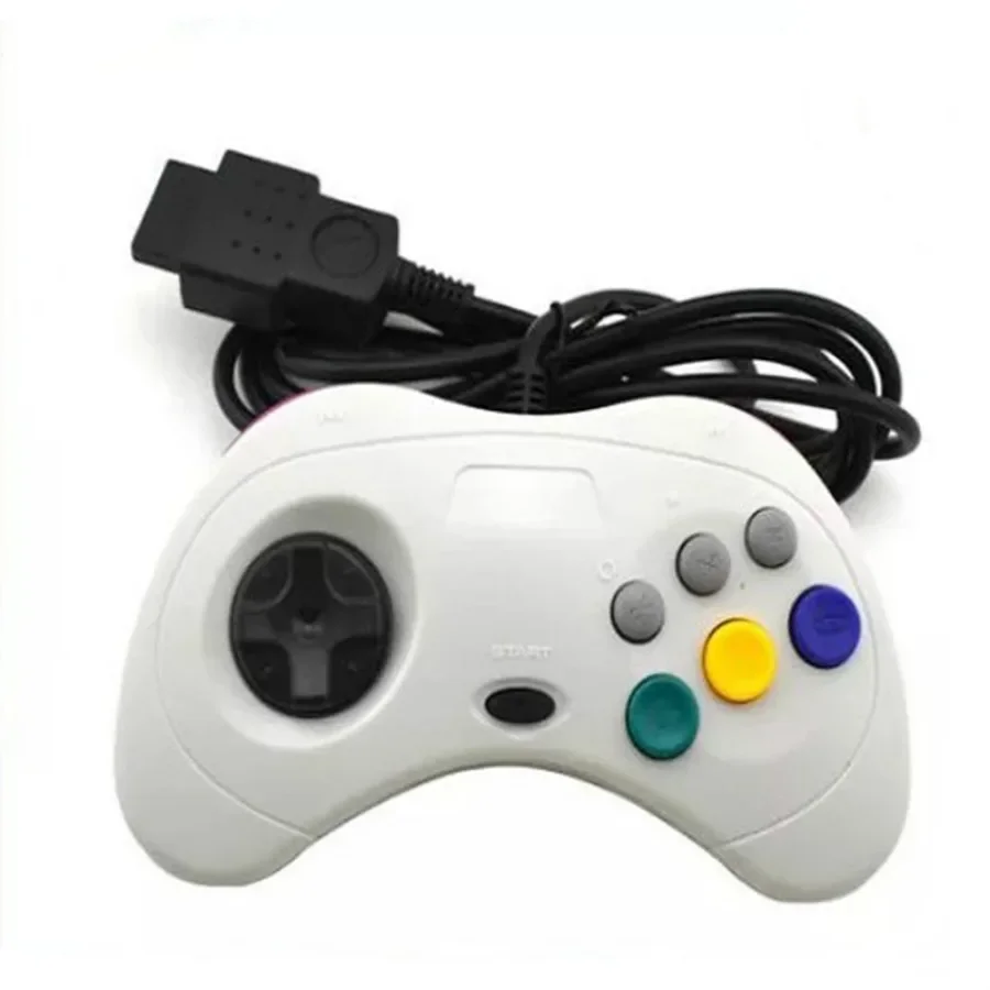 100 шт., черный 1,8 м, удлинительный кабель для ручки игровой консоли для Sega Saturn SS, геймпад, джойстик, контроллер