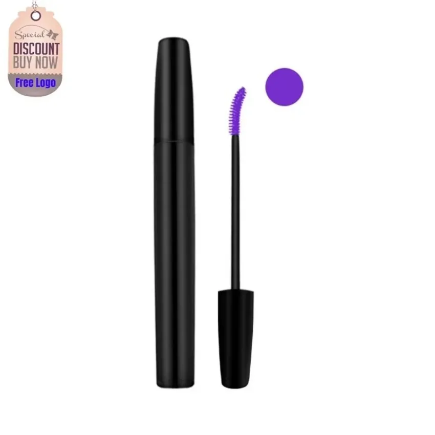 Custom 6colors Thick Lengthening Mascara Curling Waterproof Long -lasting Non-smudging Eyelashes Black Colorful Mascara Bulk