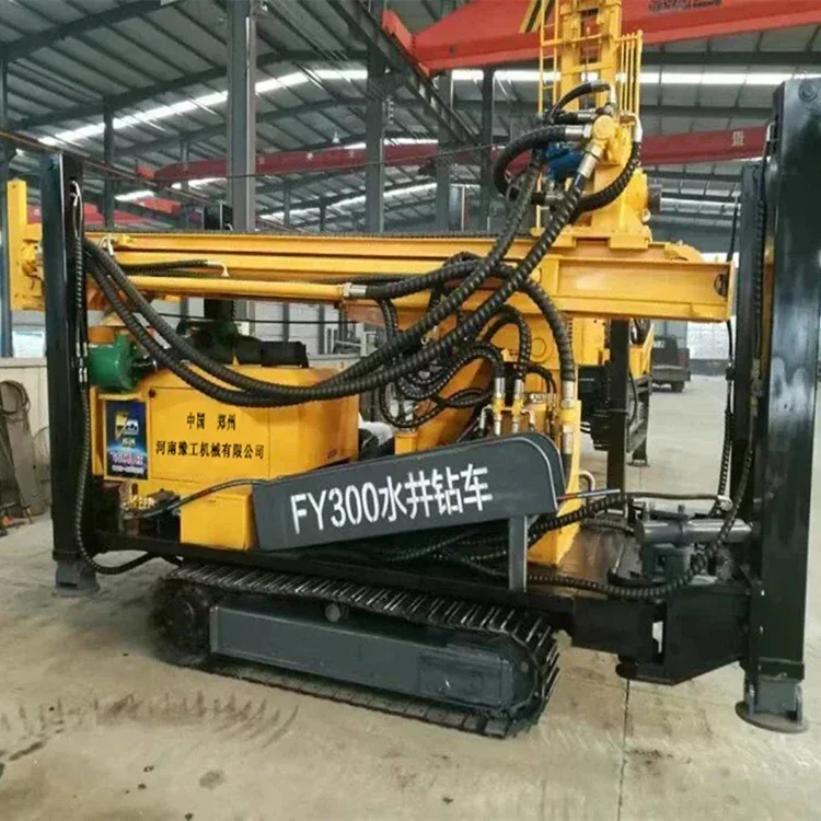 Customized Factory Price Crawler Type Water Well Drilling Rig Agricultural Water Well Driller Strong Mobility For Field Drill
