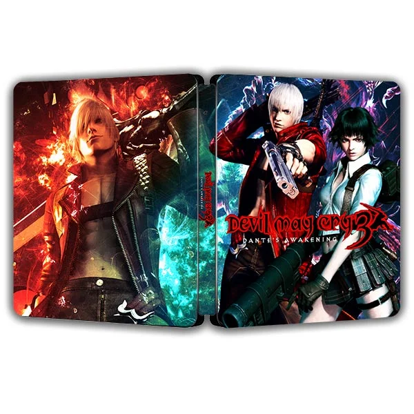 

Devil May Cry 3 Dante's Awakening DMC3 Steelcase FantasyBox (Customization,Steel case,Game CD not included)