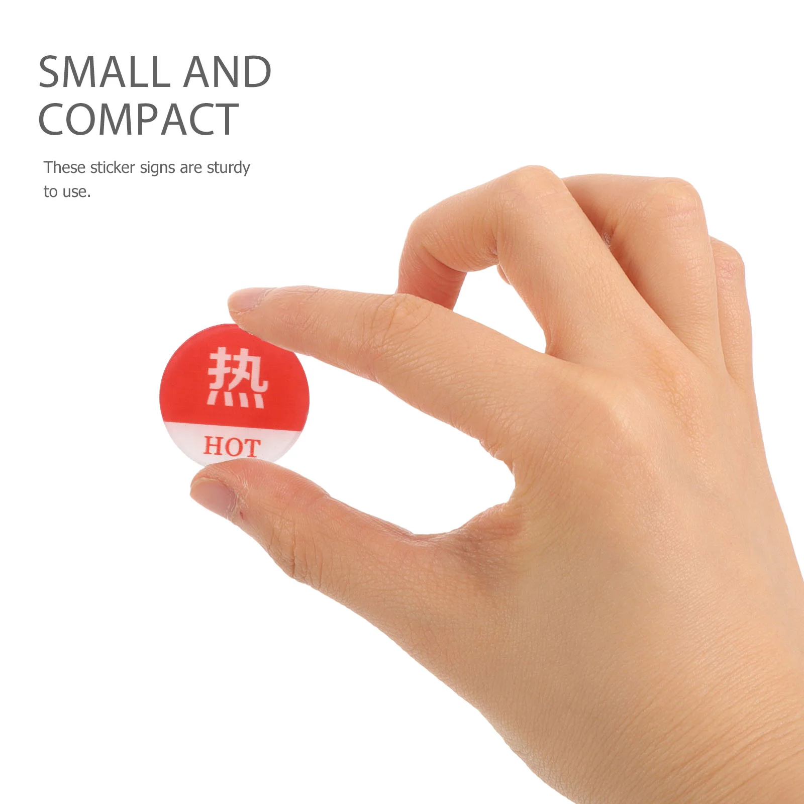 Hot and Cold Water Signs Bottle Label Stickers for Shower Indicator Ocean Acrylic Labels Faucets Men Women