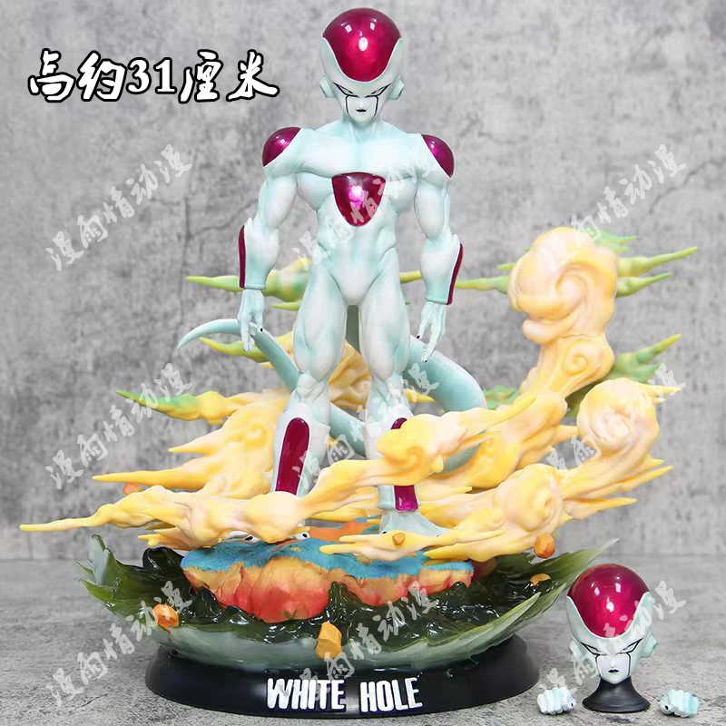 31cm Anime Dragon Ball Super Frieza Final Form Fukkatsu Ver. Pvc Action Figure Statue Collectible Model Kids Toys Doll Gifts