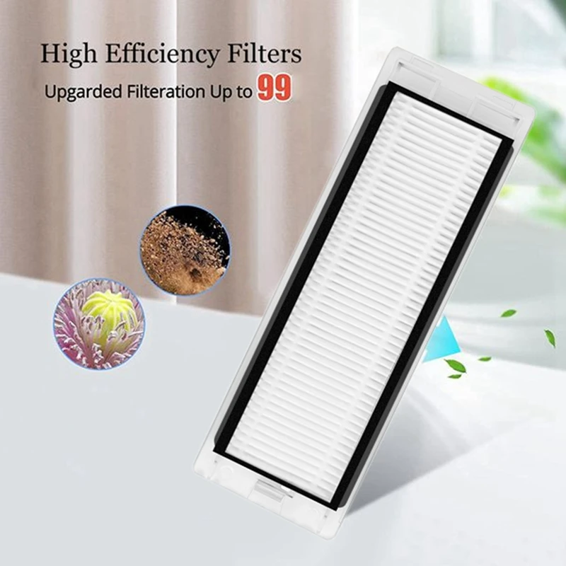 MAKE 8PCS-Filterset-For-Roborock-Q5---Q5-+-Robot-stofzuiger-accessoires-vervangingsonderdelen