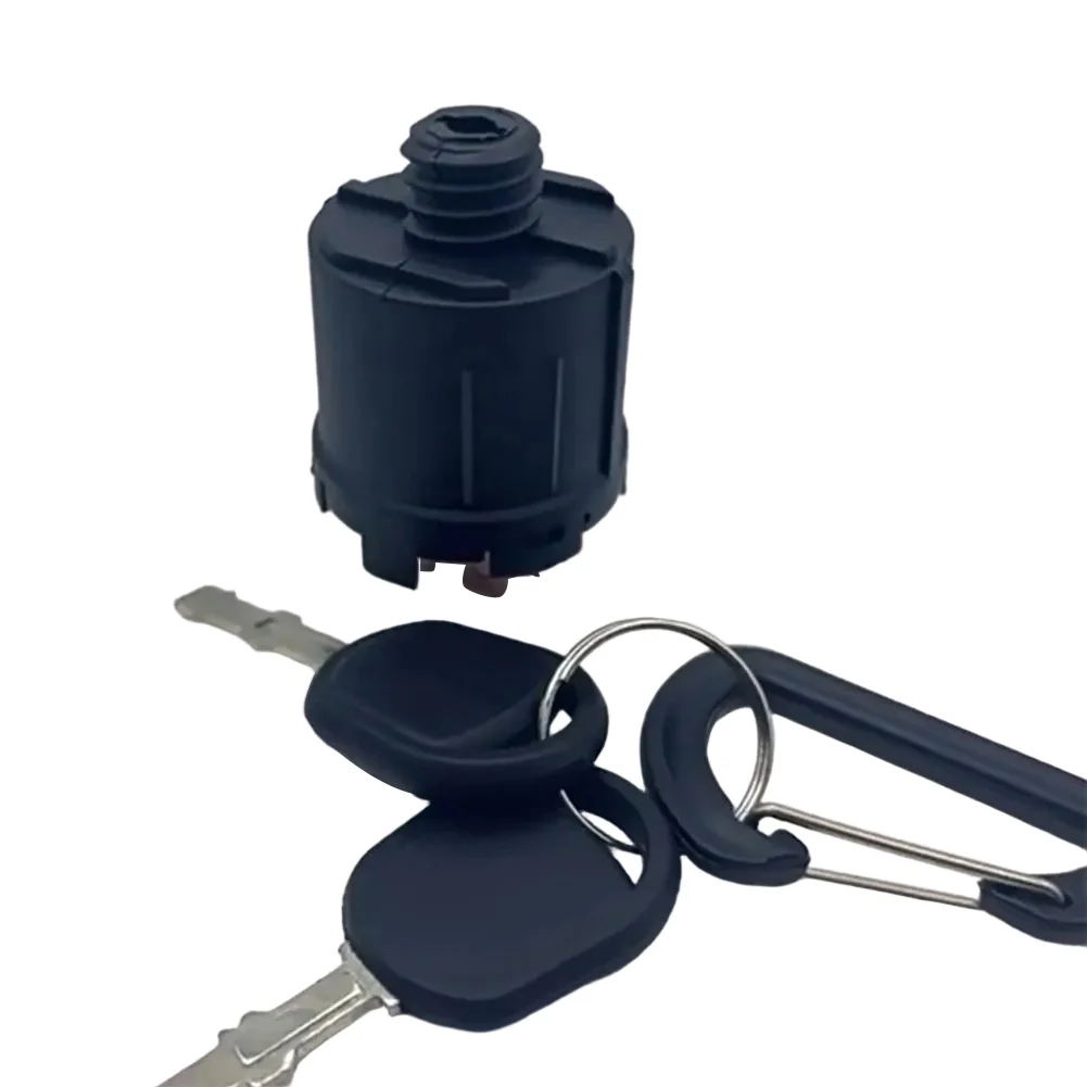 /Ignition /Switch /With Key For Lawn Mower Compatible 430-342 578261701 Black Plastic Replacement Part Garden Equipment Accessor