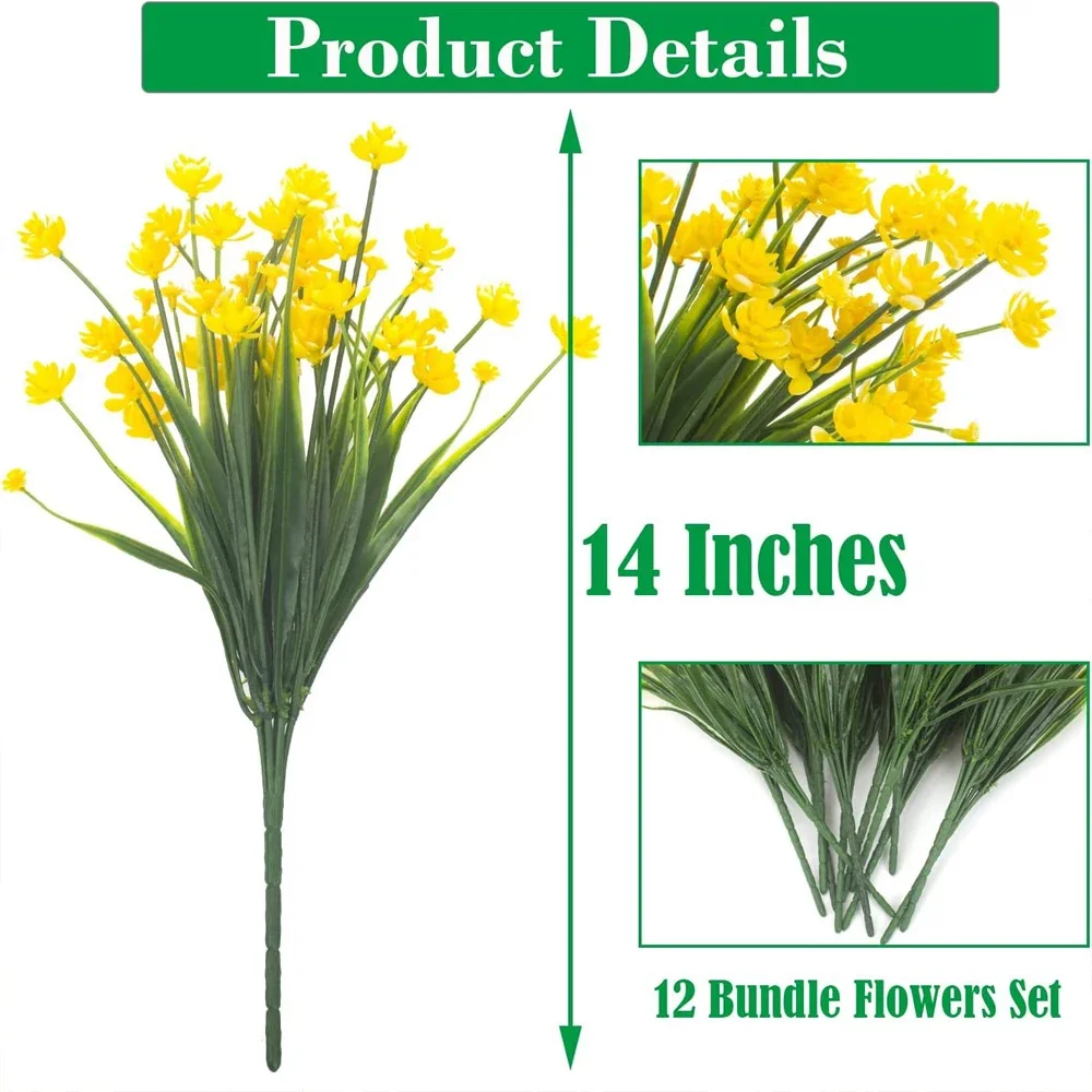 

Искусственные цветы для домашнего декора, как на фото, для использования в помещении и на улице, из пластика, для дома и вечеринок