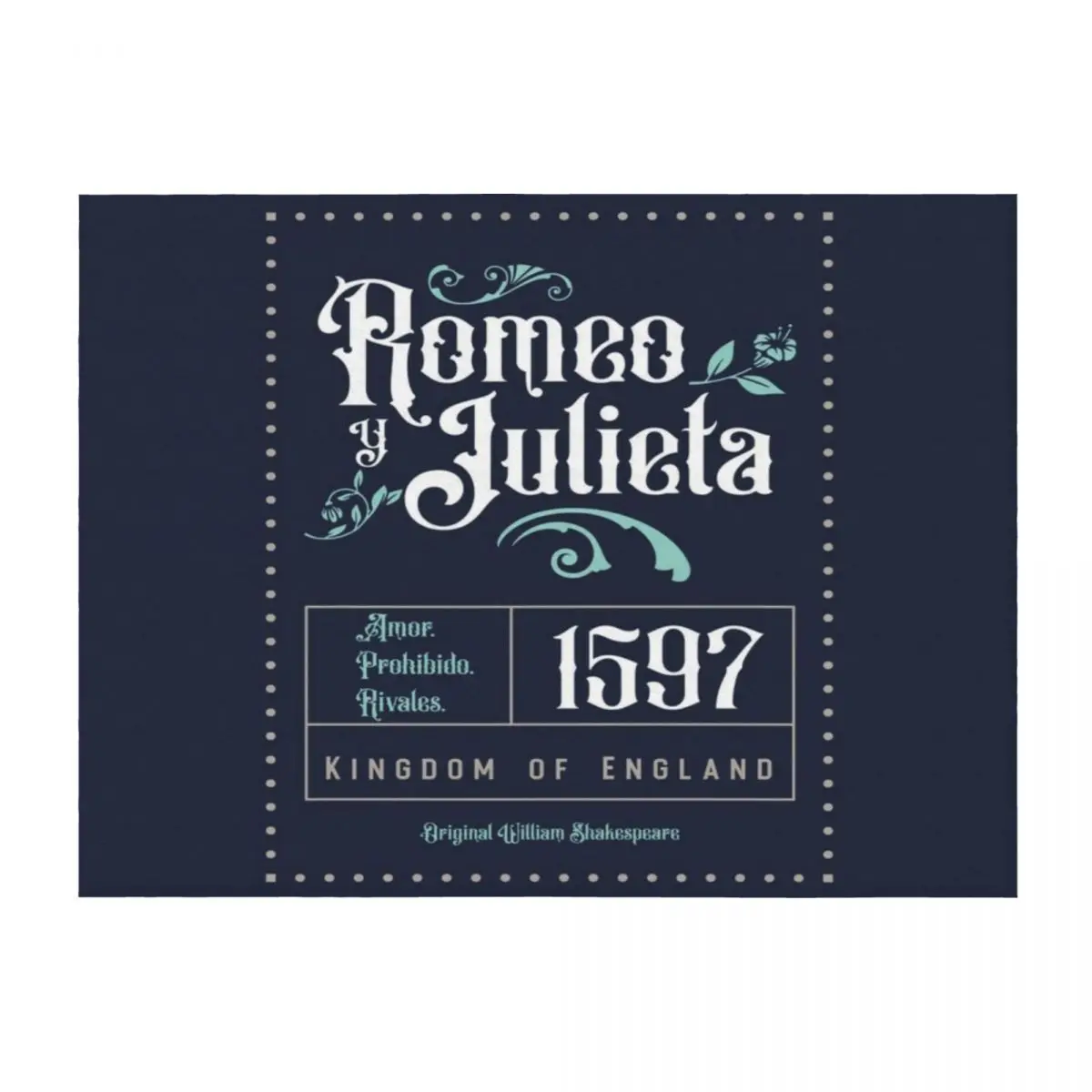 

Romeo and Juliet Throw Blanket Travel Heavy Nap Cute Plaid Blankets