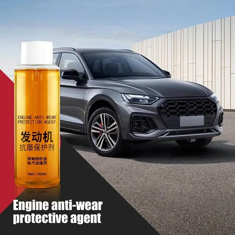 Automobile Engine Anti-Wear Protective Agent 100ml Engine Anti-Wear Protection Agent Engine Protection Oil Highly Effective