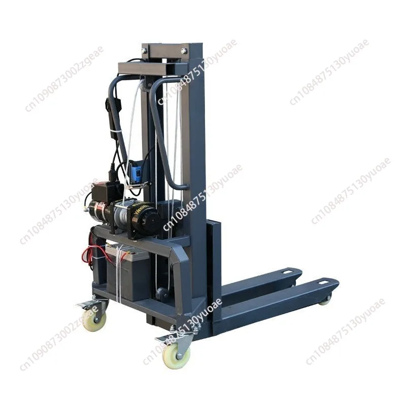 Electric portable forklift truck lift truck loader equipment handling loading and unloading
