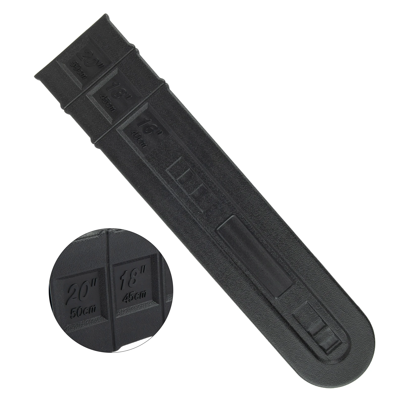 1pc Chainsaw Bar Cover Scabbard Sleeve Tool Plastic Plate Protector Replacement Width 11 cm Case Width 4 inches