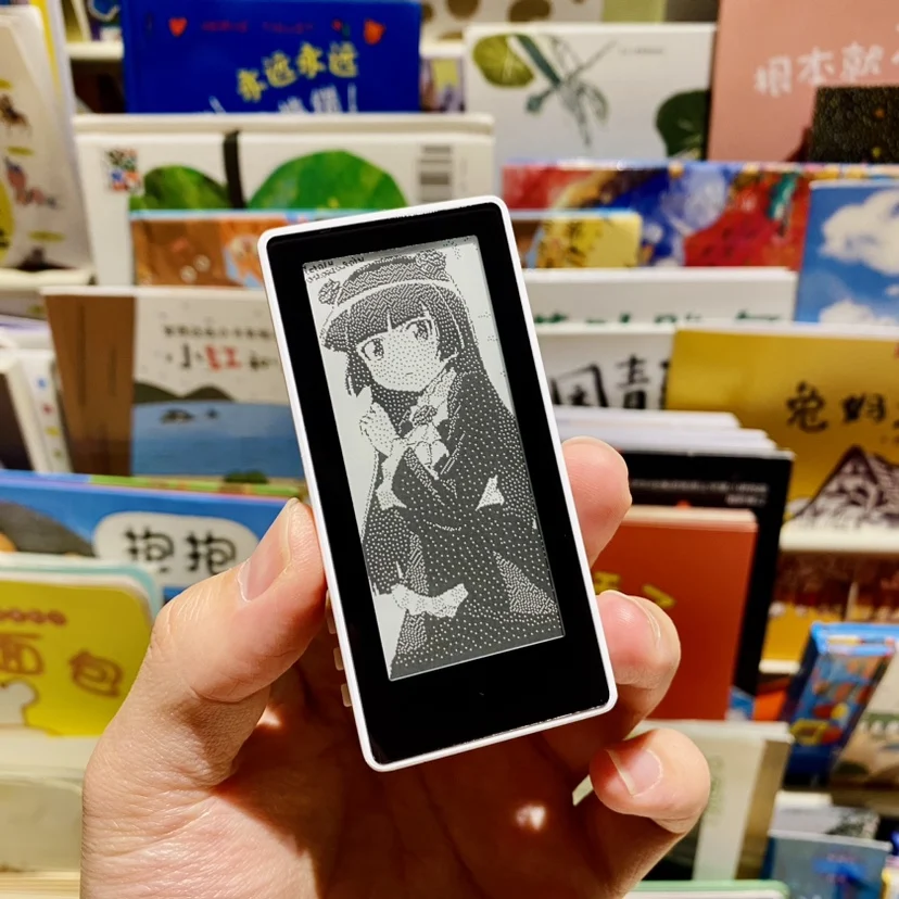 2.9 بوصة قارئ راحة اليد الصغيرة 296x128 بكسل شاشة حبر قارئ الكتب الإلكترونية 32 جيجابايت الخلفية ورقة إلكترونية مخصصة المحمولة نوع C قارئ