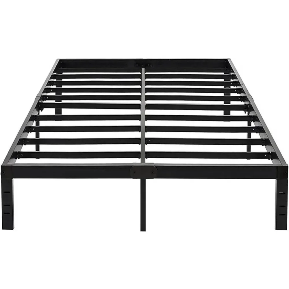 

Bed Frame High Max 1000 Pound Heavy Duty Metal Platform for Boys Girls Kids No Box Spring Needed