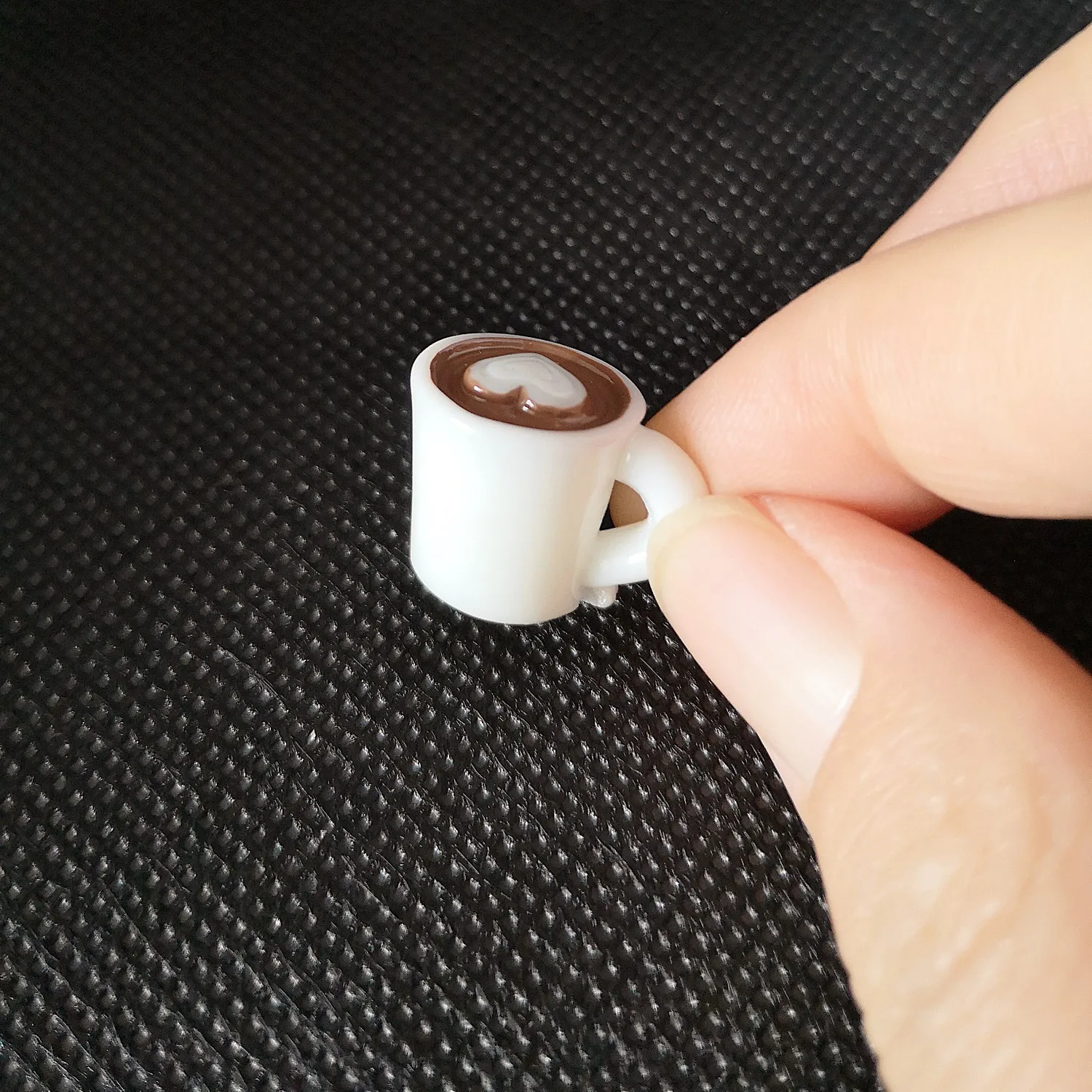 10 stücke Harz Simulierte Mini Kaffee Tasse Für DIY Telefon Fall Dekor Hause Miniatur Lebensmittel Spielen Flasche Für Küche Spielzeug Puppenhaus – Detail 12