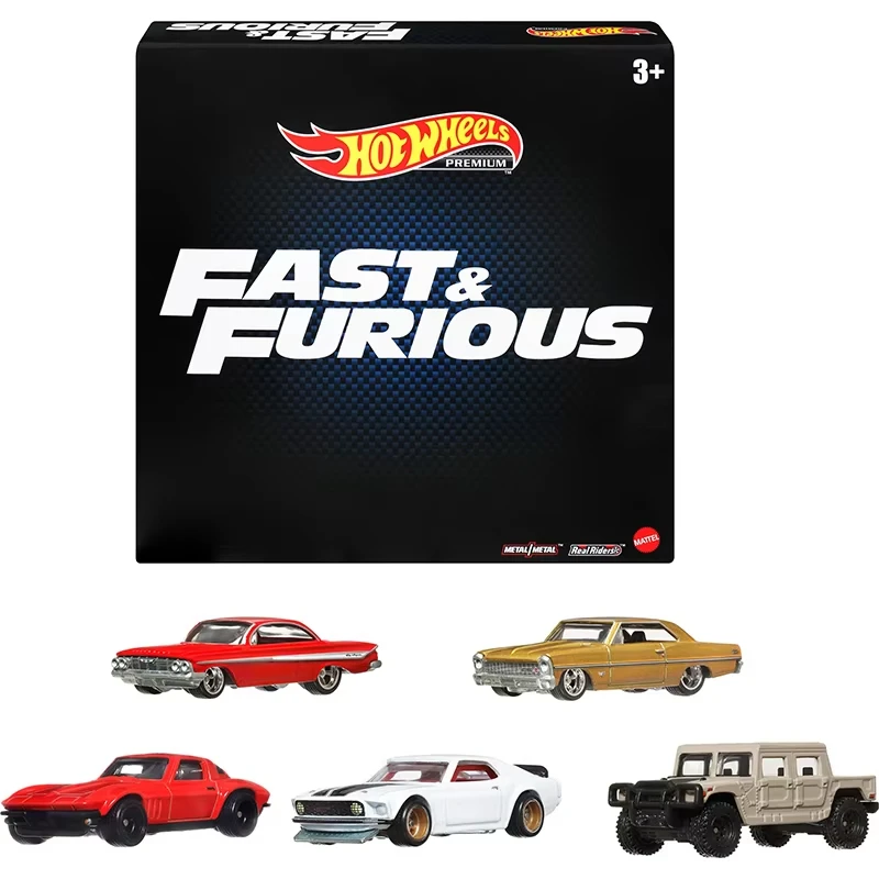 

Hot Wheels Hot Wheels Fast & Furious Retro Series Collector's Gift Set Multi-Car Pack Collector's Gift Set 1/64 Die-cast Model