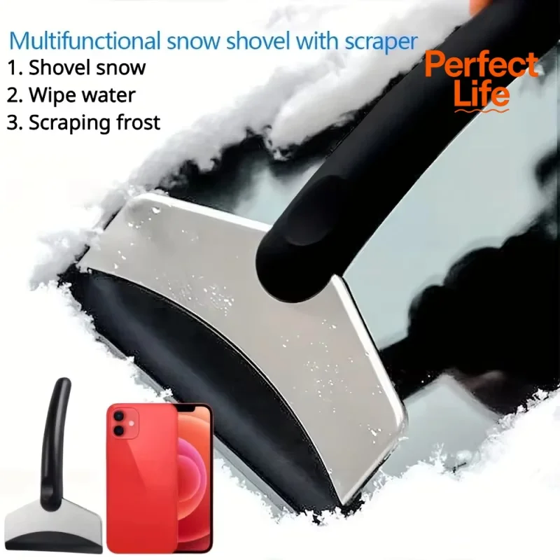Multifunction Car Snow Shovel Winter Windshield Defrosting Ice Scraper Tool Glass Snow Removal Tools Auto Accessories