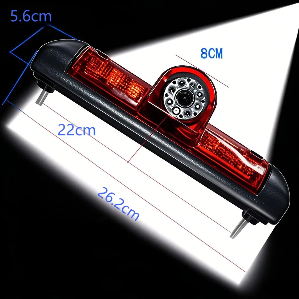 

【IP68 Waterproof】CCD HD Rear View Camera with Reverse Image & Brake Light - Fit Citroen JUMPER III/FIAT DUCATO X250/Peugeot BOXE