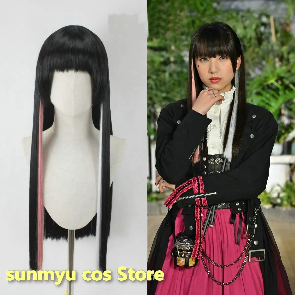 Peruca cosplay KAMEN GEATS Beroba