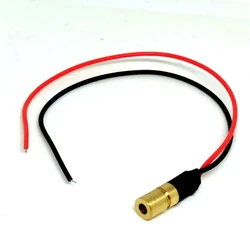 6mm Dia Mini Focusable 5mw 635nm arancione rosso modulo Laser Focus Dot Point Lights Driver 3V