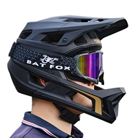 BATFOX helmet full face MTB DH Downhill helmet casco bicicleta racing riding Mountain Bike Motocross Moto cross Cycling Helmets