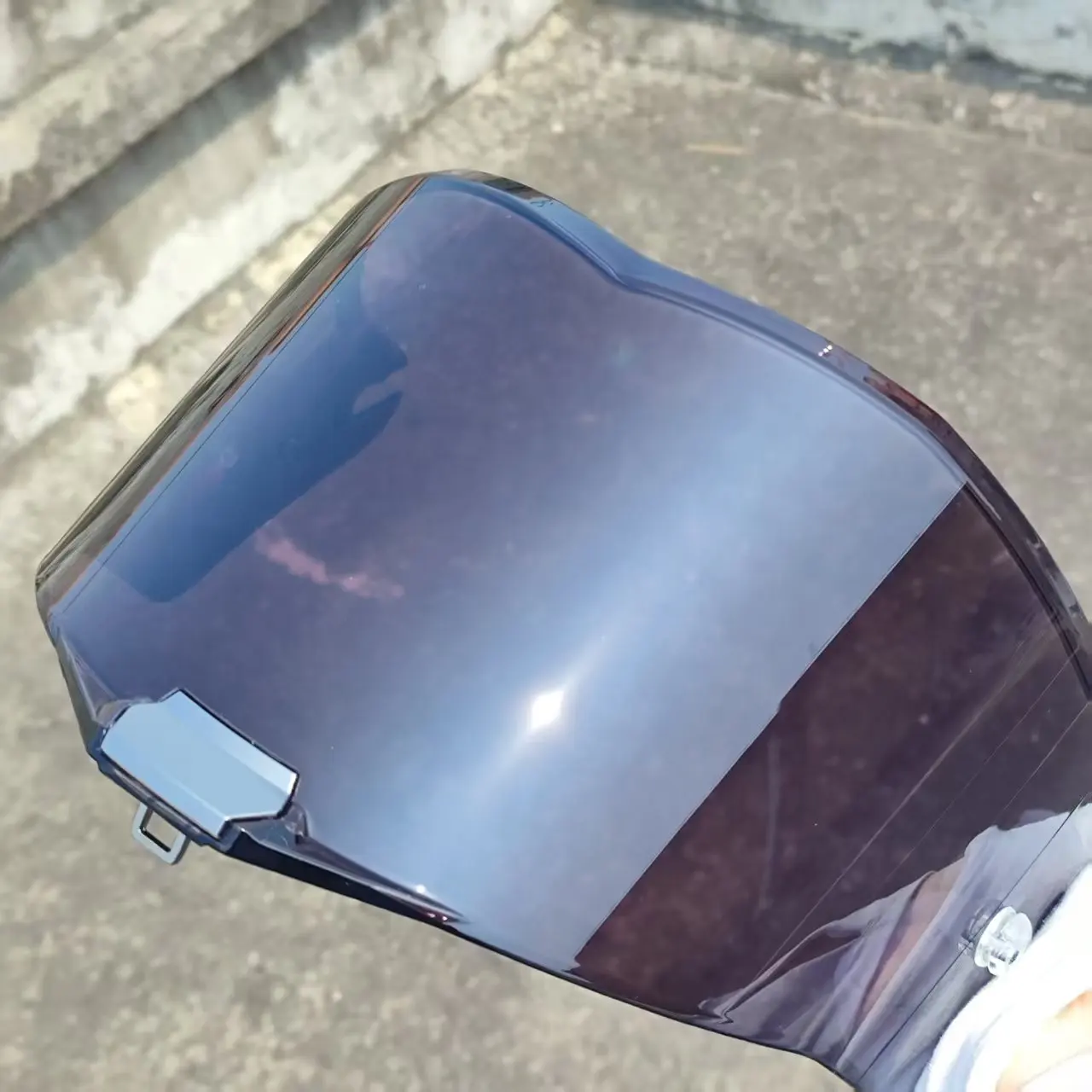Photochromic Lens FF805 Visor Shield for LS2 FF805 Thunder Uv Protected Electroplated Face Shield Motorcycle Helmet Accessories - view 4