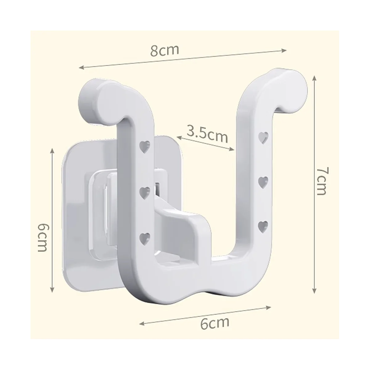 Настенная стойка для обуви, 4 шт., держатель для тапочек, органайзер для тапочек, самоклеящаяся стойка для обуви для дверей, шкафов, ванной, кухни