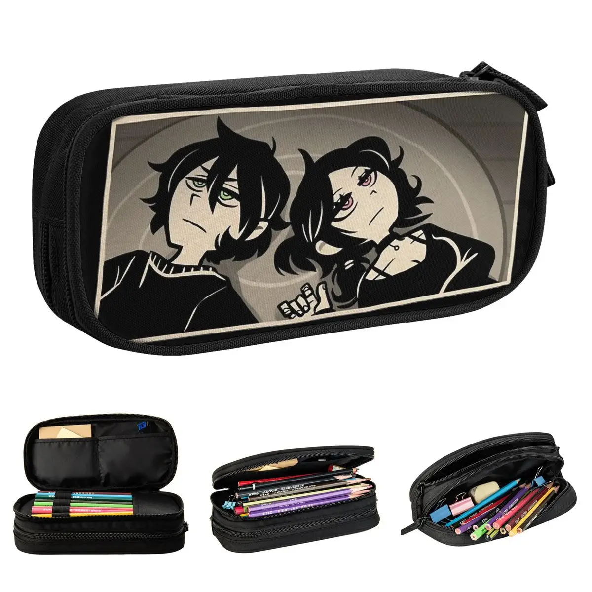 

The Coffin Of Andy And Leyley Bored Pencil Case Fun Pen Bag Student Large Storage Office Cosmetic Pencil Pouch