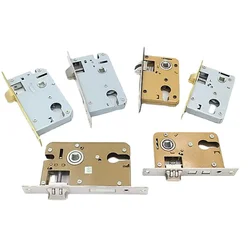 Indoor Cylinder Lock Body Set, Small 50, Medium 50, Large 50, Large 58 Lock Body, Door Lock Accessories