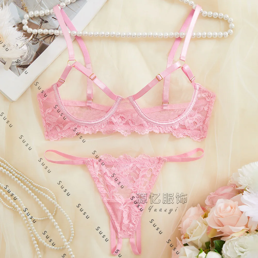 

Новый комплект сексуального нижнего белья 2025 года, комплект из двух предметов, сексуальное кружевное открытое нижнее белье, сексуальная одежда 2025 года, новинка