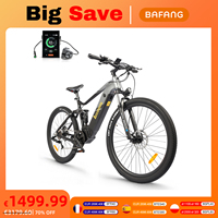 【3 Day Delive】Accolmile Electric Mountain Bike Powerful eMTB 48V 750W Bafang Mid Motor With Intube 20Ah Battery Max Speed 50KM/H