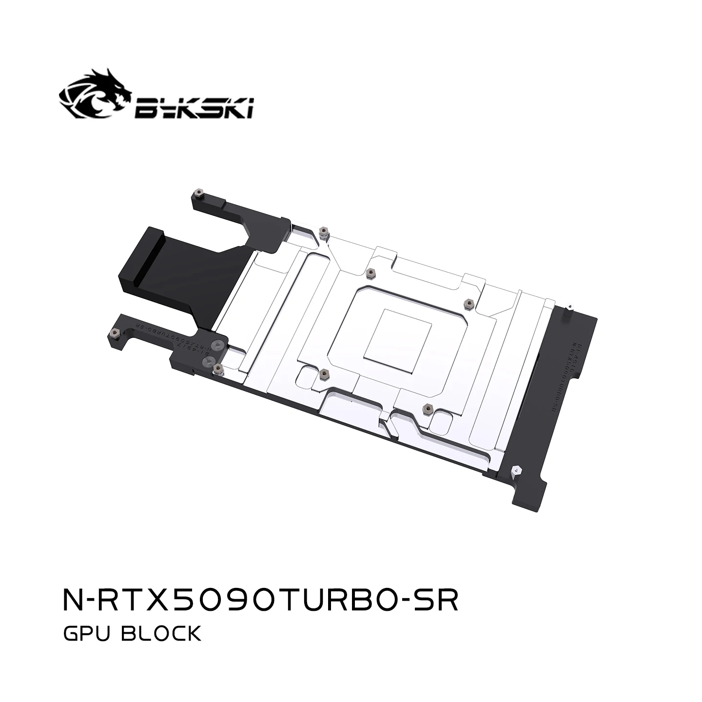 

Bykski N-RTX5090TURBO-SR GPU Water Block Use for NVIDIA RTX 5090 D7 Turbo V1 / Blower Video Card / Full Cover All-Metal Radiator