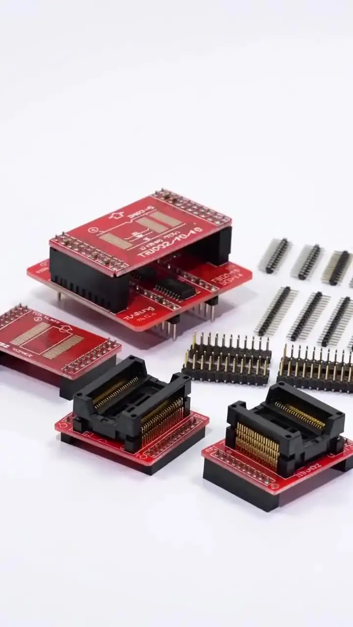 V3 tsop48/40/32 soquete sop44 /56 adaptador 8 peças de xgecu