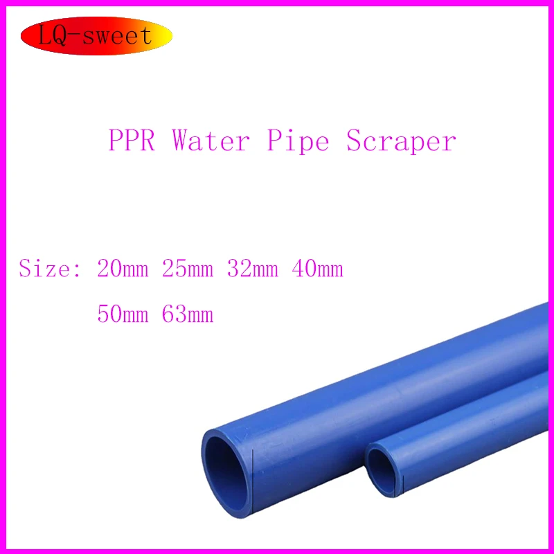 

BLUE PVC Pipe OD 20mm 25mm 32mm 40mm 50mm 63mm Agriculture Garden Irrigation Tube Fish Tank Water Pipe 50cm 1 Pcs