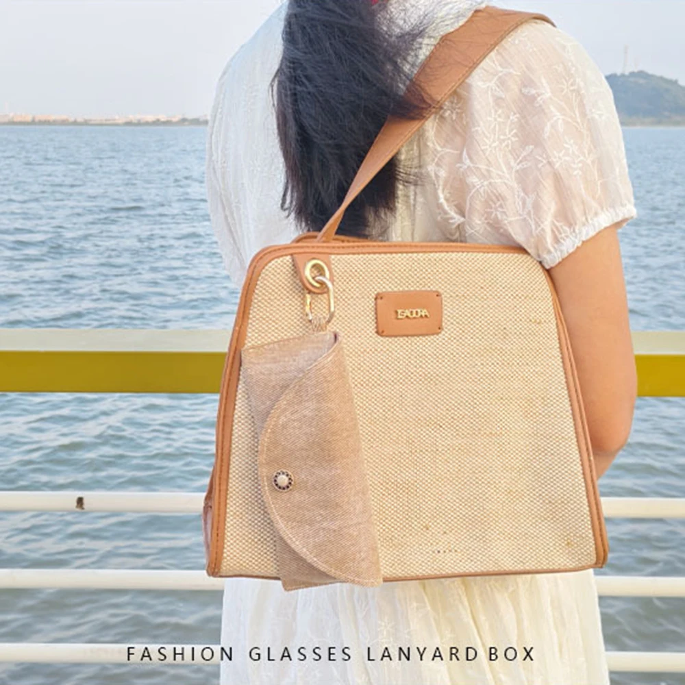 Estojo de óculos portátil eleg - Women Accessories Bag avaliação e preço