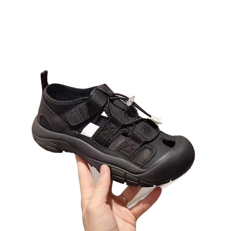 Sports sandals for women 2024 new hollow breathable thick-soled women's sandals for outdoor leisure, comfortable and non-slip