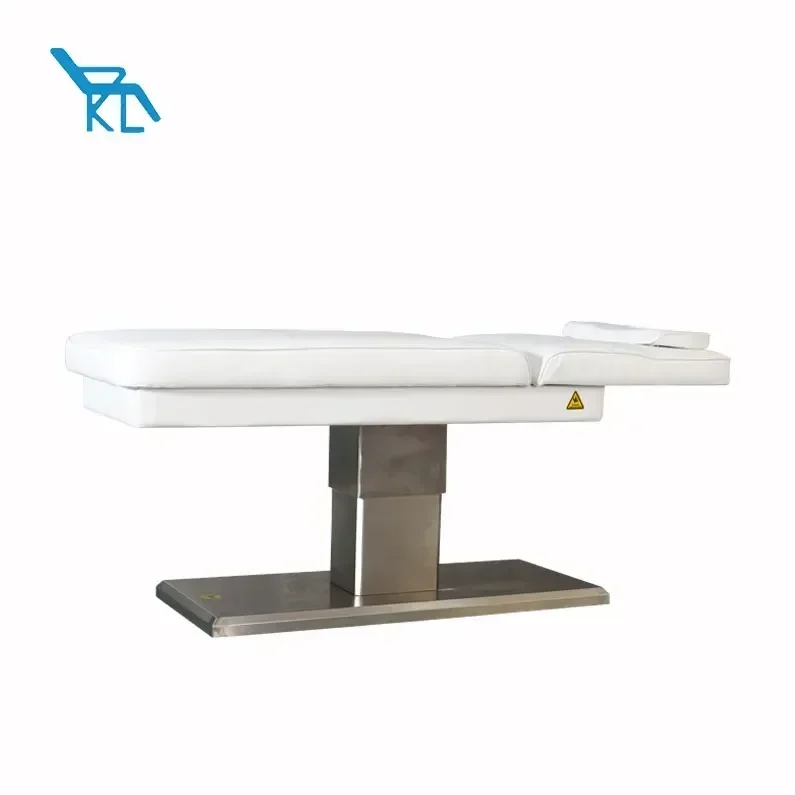 Luxury Electric  Massage Bed with Stainless Stand