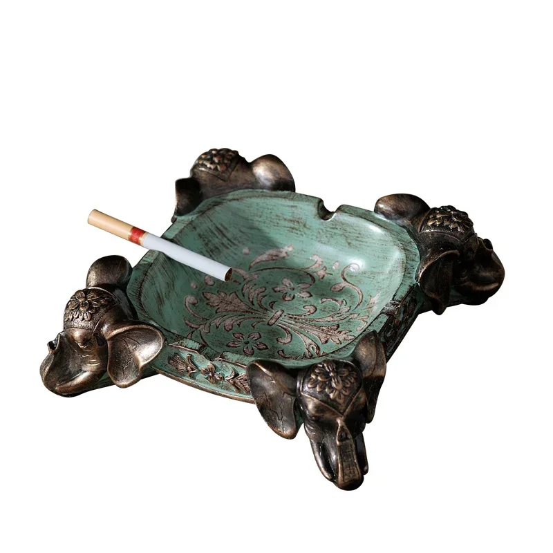 

Retro Elephant Ashtray Personalized Creative Home Living Room Decorations Country Decoration Birthday Gift