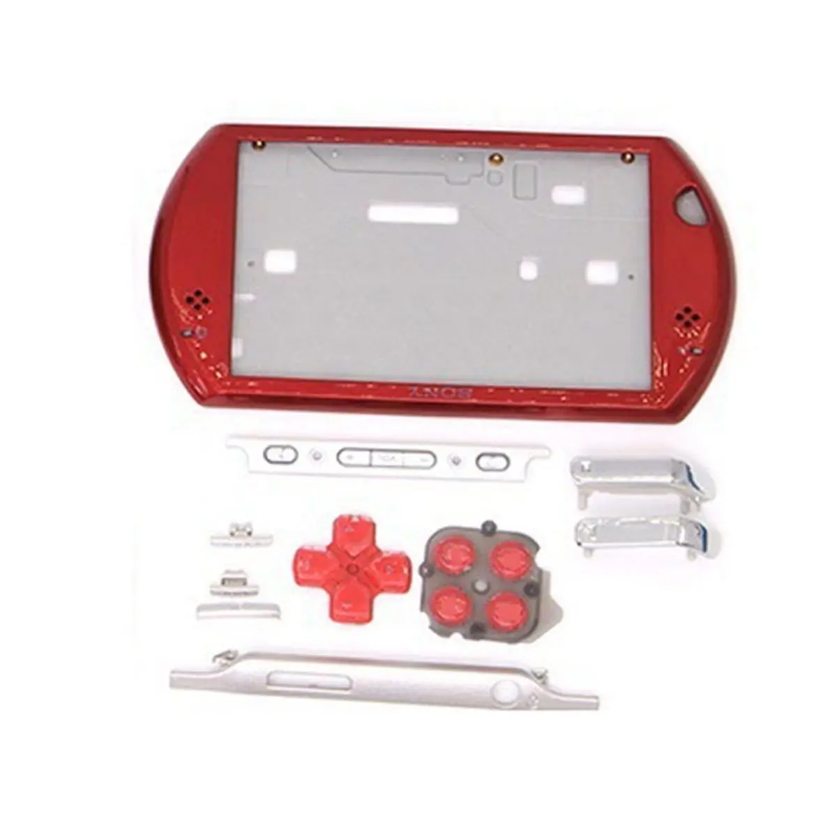 Replacement Case with Buttons Sticker Kit GO Game Console Accessories A