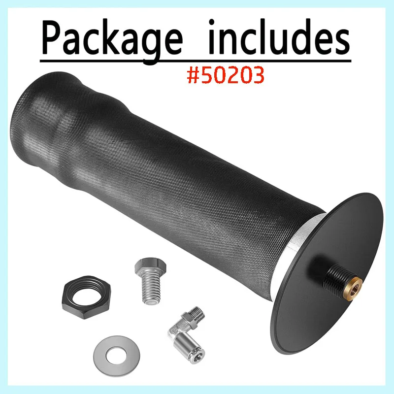 

50203 Air Spring Sleeve with 90° Air Swivel Fitting, Replacement 59508, 59511, 59527, 59539, 59542, 59551, 59555, 59563 More