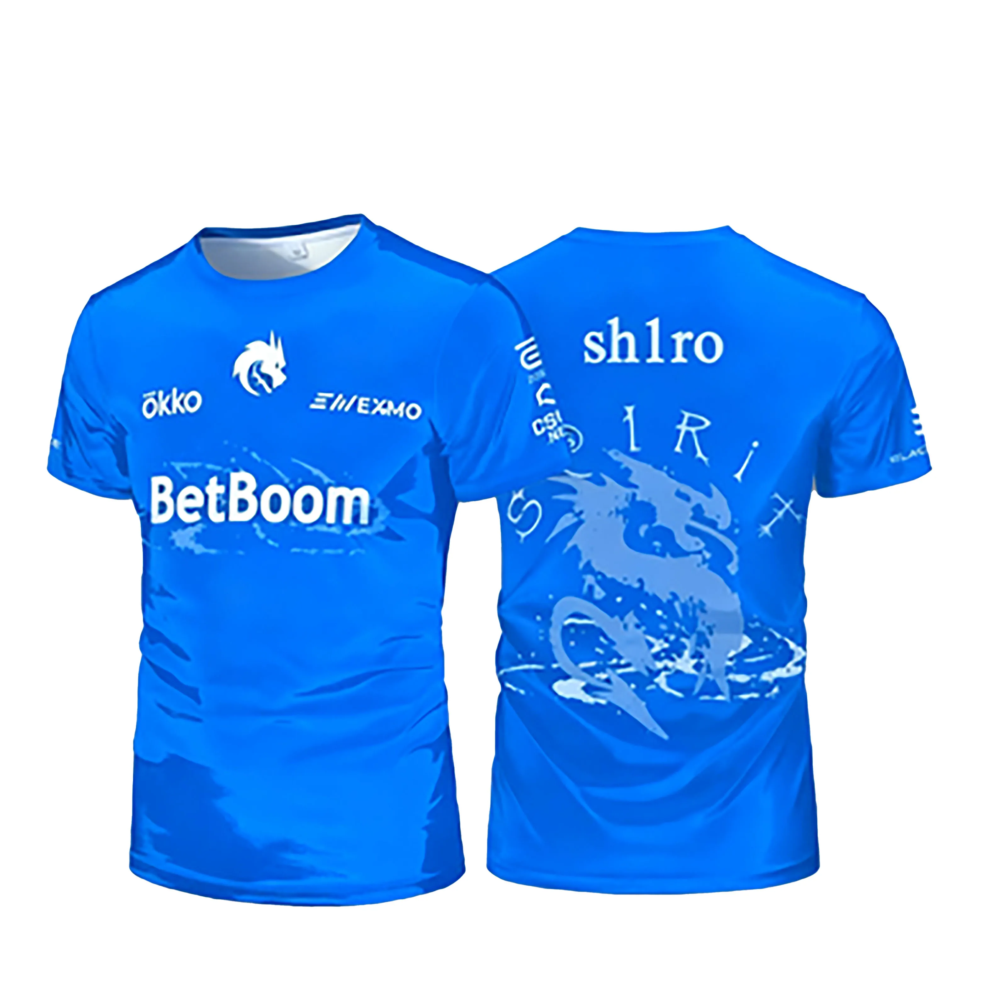 قميص Team Spirit Esports Pro Kit Jersey - زي تدريب CS2 للموسم 25-26 للجنسين خفيف الوزن وجيد التهوية بأكمام قصيرة