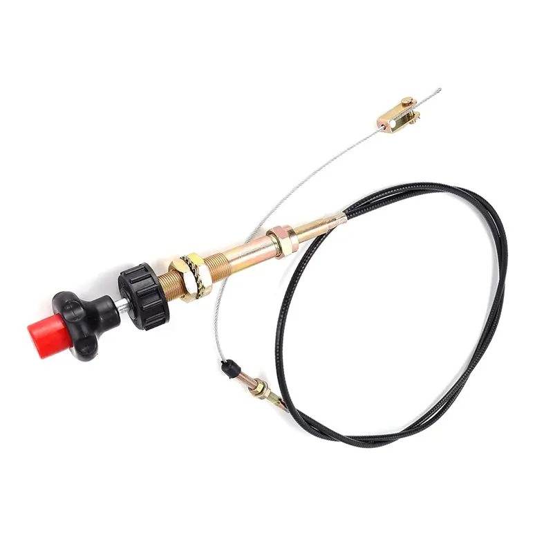 TZ01602-1 31 VCGTX10-10FT Heavy Duty Vernier Adjustable Lock Cable Throttle Cable For Trucks Accessories