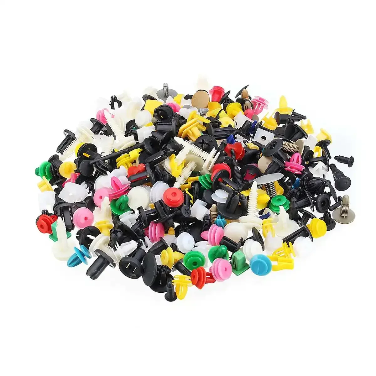 500/1000PCS Universal Mixed Auto Fastener Vehicle Car Bumper Clips Retainer Fastener Rivet Door Panel Liner Fit for All Car