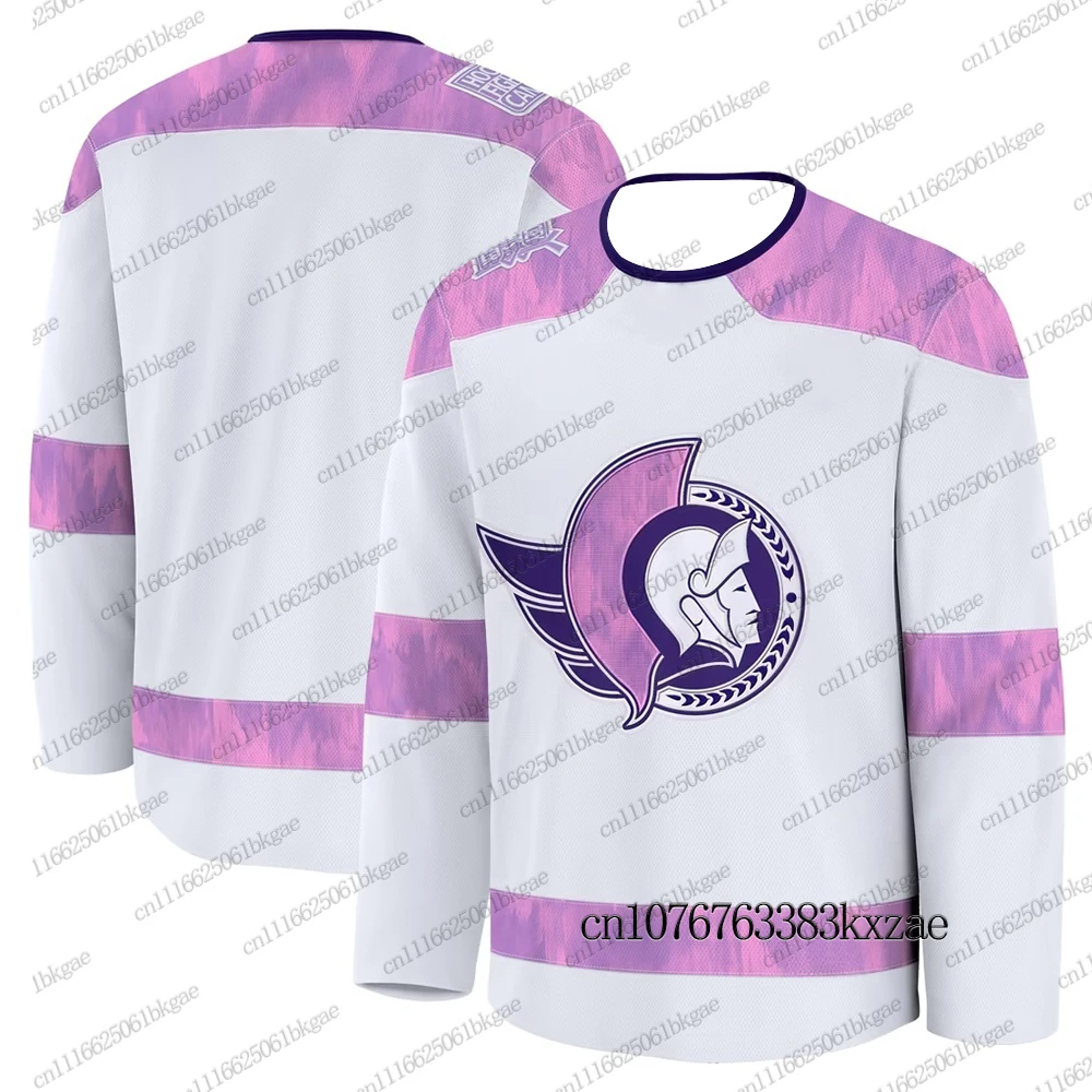 Herbst-Winter-Neuheiten: Eishockey-Trikots für Herren, Ottawa Senators Hockey-Trikots, lässige Sport-Langarm-T-Shirts, Damen- und Herren-Trikots. – Detail 8