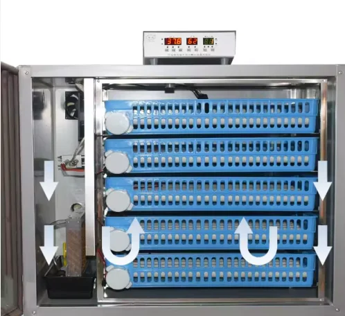 

Wholesale Low Price 256 Egg Capacity Incubator for Chicken Duck Goose - Egg Hatching Machine