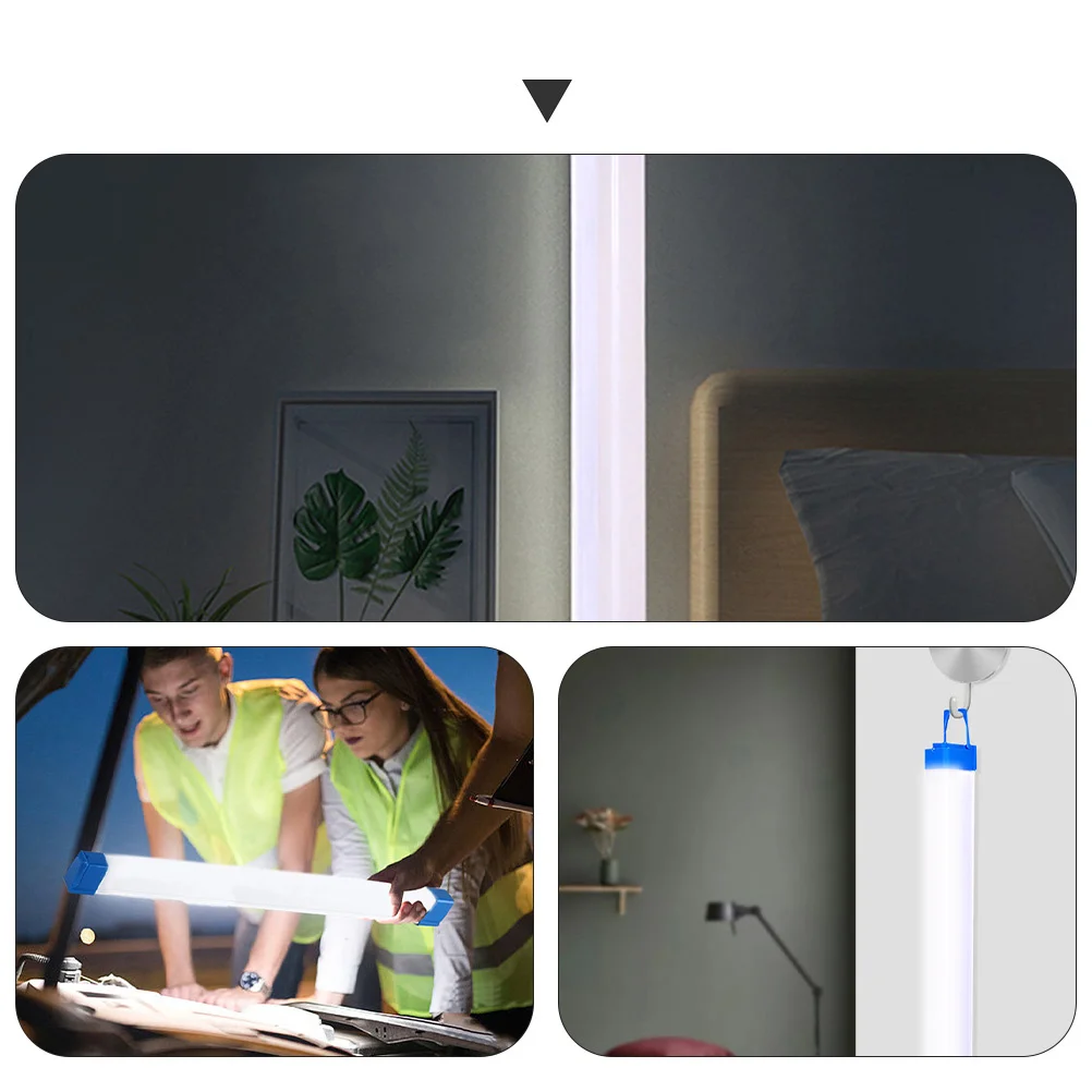 

1 Set Led Usb Charging Emergency Light For Bedroom Closet Cabinet Kitchen Adjustable Brightness Thin Wall Lamp Under Counter