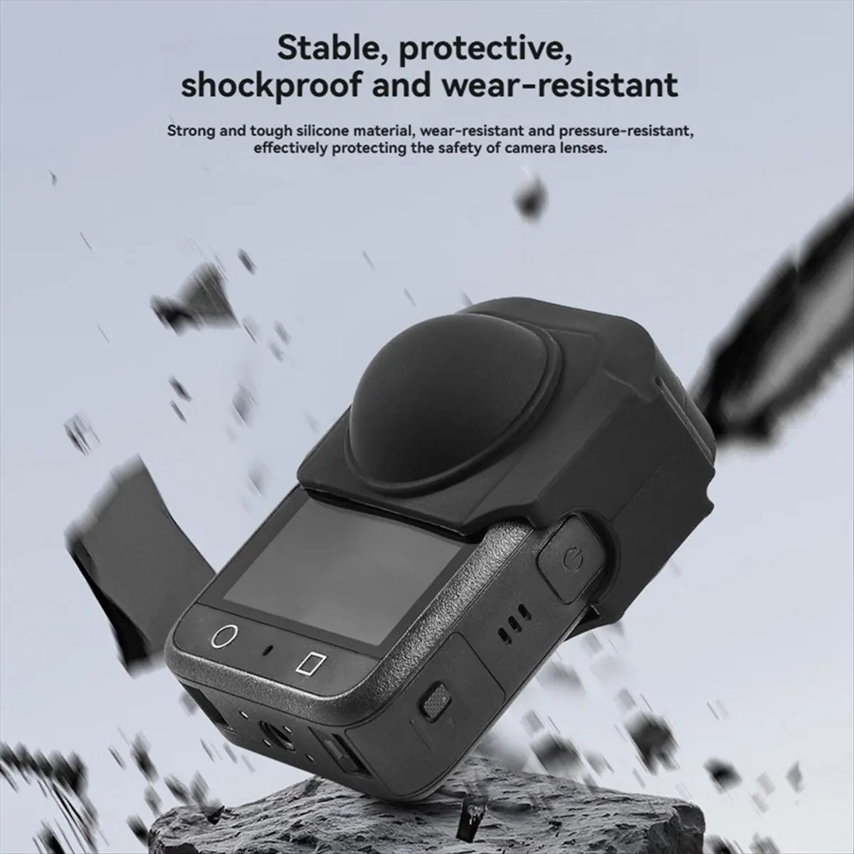 《Factory Direct》Lens Cap for 360 Protector Accessories for 360 Camera Anti-Scratch Silicone Lens Guard Protective Case