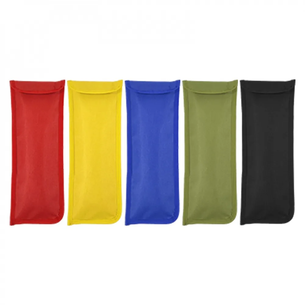 5PCS Camping Tent Stake Bag Oxford Cloth Ground Nails Storage Bag Outdoor Storage Bag Portable Handheld Tool Bag Accessories
